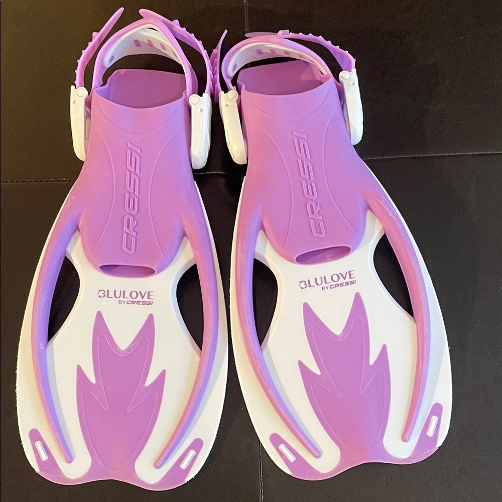 Cressi Kids' Purple Swim Fins